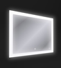 Зеркало Cersanit Design LED 030 100х80, с подсветкой, антизапотевание, LU-LED030*100-d-Os - фото, отзывы, цена