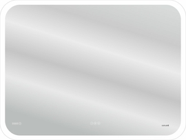Зеркало Cersanit Design Pro LED 070 100х70, с подсветкой, сенсор, антизапотевание, функция звонка, Bluetooth, LU-LED070*100-p-Os - фото, отзывы, цена