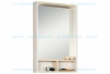 Зеркало-шкаф Акватон Йорк 55, белый глянец/ясень фабрик - фото, отзывы, цена