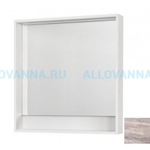 Зеркало Акватон Капри 80, бетон пайн - фото, отзывы, цена