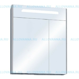 Зеркало-шкаф Акватон Сильва 60, дуб фьорд - фото, отзывы, цена