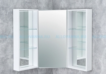 Зеркало-шкаф Акватон Кантара дуб полярный - фото, отзывы, цена