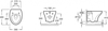Унитаз подвесной Jacob Delafon Nouvelle Vague, безободковый, EDK102-00 (без сидения) - фото, отзывы, цена