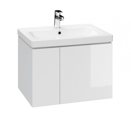 Тумба Cersanit Colour 60 с раковиной Colour 60, 2 дверцы - фото, отзывы, цена