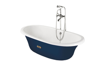 Чугунная ванна Roca Newcast 170x85 синяя, 233650004 - фото, отзывы, цена