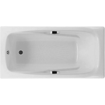 Чугунная ванна Roca Ming 170х85 с отверстиями для ручек - фото, отзывы, цена