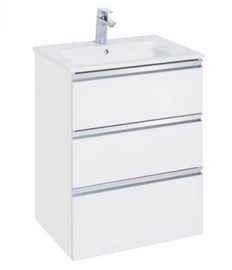 Тумба Roca The Gap, модуль 3 ящика 600, белый глянец, 7857552806 (ножки приобретаются отдельно) - фото, отзывы, цена