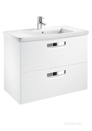 Тумба с раковиной Roca The Gap Unik 60, белый, пленка, ZRU9302734 - фото, отзывы, цена