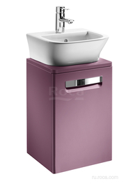 Тумба с раковиной Roca The Gap 450мм, фиолетовый, пленка, ZRU9302743 - фото, отзывы, цена