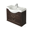 Тумба с раковиной Roca America Evolution W 850, темный дуб, ZRU9302952 - фото, отзывы, цена