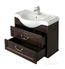 Тумба с раковиной Roca America Evolution W 850, темный дуб, ZRU9302952 - фото, отзывы, цена