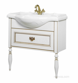 Тумба с раковиной Roca America Evolution L 850, молочный дуб, ZRU9302960 - фото, отзывы, цена