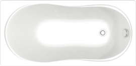 Ванна акриловая BAS Лима 130х70, В 00021 - фото, отзывы, цена