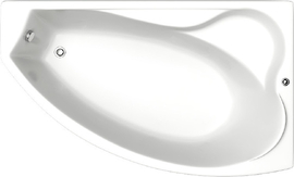 Ванна акриловая BAS Николь 170х102 правая, В 00028 - фото, отзывы, цена