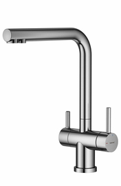 Смеситель Splenka для кухни с подключением к фильтру питьевой воды, сатин, S70.61.05 - фото, отзывы, цена