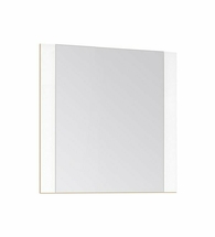 Зеркало Style Line Монако 70х70, ориноко/белый лакобель - фото, отзывы, цена