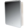 Зеркало-шкаф Style Line Каре 70x80 левое с подсветкой, сенсор на зеркале - фото, отзывы, цена
