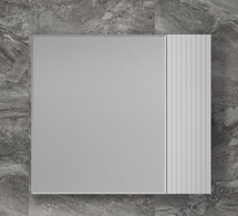 Зеркальный шкаф Style Line Стокгольм 80 белый софт - фото, отзывы, цена