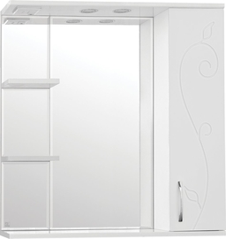 Зеркало-шкаф Style Line Панда 80/С, Фьюжн - фото, отзывы, цена