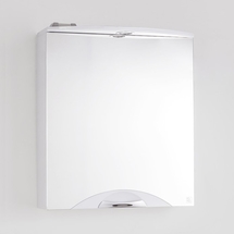 Зеркальный шкаф Style Line Жасмин 2 60/С, Люкс белый - фото, отзывы, цена