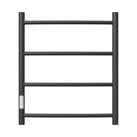 Полотенцесушитель электрический Point PN04756B П4 500x600 диммер слева, черный - фото, отзывы, цена