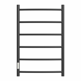 Полотенцесушитель электрический Point PN04758B П6 500x800 диммер слева, черный - фото, отзывы, цена