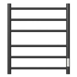 Полотенцесушитель электрический Point PN10856B П6 500x600 диммер справа, черный - фото, отзывы, цена