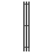 Полотенцесушитель электрический Point Деметра PN12822B П3 120x1200 диммер справа, черный - фото, отзывы, цена