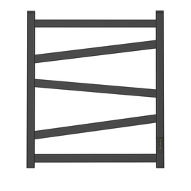 Полотенцесушитель электрический Point Феникс PN15856B П5 500x600, диммер справа, черный - фото, отзывы, цена