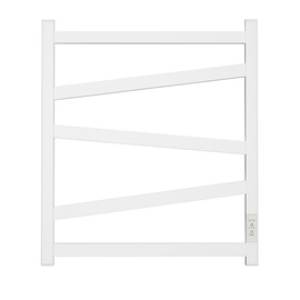 Полотенцесушитель электрический Point Феникс PN15856W П5 500x600, диммер справа, белый - фото, отзывы, цена