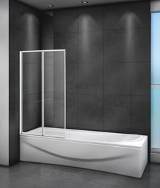 Душевая шторка Cezares Relax 80x140, серый, RELAX-V-2-80/140-C-Bi - фото, отзывы, цена