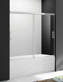 Душевая шторка Cezares Tandem-Soft 170x145, хром, TANDEM-SOFT-VF-2-170/145-C-Cr-IV - фото, отзывы, цена