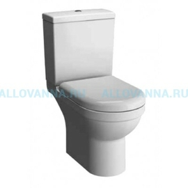 Унитаз-компакт Vitra S50 Open-back с сиденьем микролифт, механизм Geberit - фото, отзывы, цена