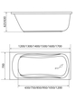 Акриловая ванна Creto Classio 160х70 см 10-16070 - фото, отзывы, цена