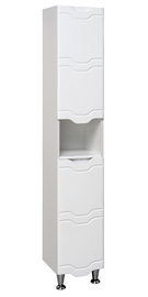 Пенал Runo Стиль 30, правый, с корзиной для белья, белый - фото, отзывы, цена