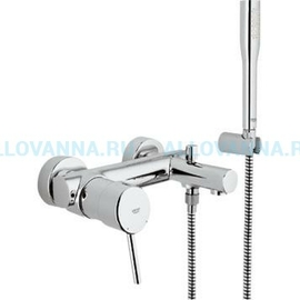 Смеситель с душевым гарнитуром GROHE Concetto 32212001 - фото, отзывы, цена