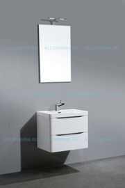 Тумба BelBagno ANCONA-N 60 и Раковина BelBagno Ancona-N/Energia-N, Bianco Lucido - фото, отзывы, цена