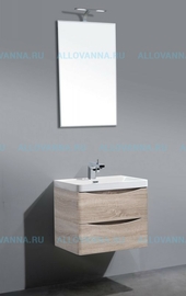 Тумба BelBagno ANCONA-N 60 и Раковина BelBagno Ancona-N/Energia-N, Rovere Bianco - фото, отзывы, цена