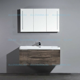 Тумба BelBagno ANCONA-N 120 и Раковина BelBagno Ancona-N/Energia-N, Rovere Moro - фото, отзывы, цена