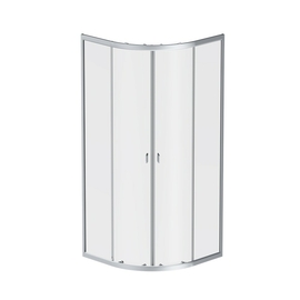 Душевое ограждение AM.PM X-Joy Twin Slide без поддона 80x80, профиль матовый хром W88G-205-080MT64 - фото, отзывы, цена