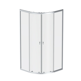 Душевое ограждение AM.PM X-Joy Twin Slide без поддона 90x90, профиль матовый хром W88G-205-090MT64 - фото, отзывы, цена