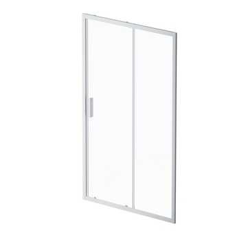 Дверь душевая AM.PM Gem Solo 120х195, стекло прозрачное, профиль матовый хром W90G-120-1-195MT - фото, отзывы, цена