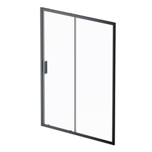 Дверь душевая AM.PM Gem Solo 150х195, стекло прозрачное, профиль черный матовый W90G-150-1-195BT - фото, отзывы, цена