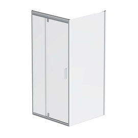 Душевое ограждение AM.PM Gem Sqare Pivot 90x90 стекло прозрачное, профиль матовый хром, без W90G-404-090MT - фото, отзывы, цена
