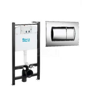 Инсталляция Roca Active WC + прямоугольная кнопка - фото, отзывы, цена