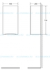 Шкаф подвесной BelBagno FLY-MARINO-750, Bianco Opaco, левосторонний - фото, отзывы, цена